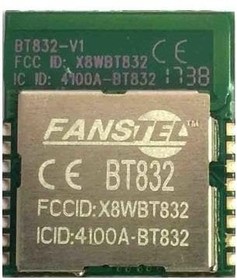 BT832, Bluetooth Modules - 802.15.1 nRF52832 100 Meters Bluetooth 5 Module