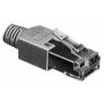 TM11AP1-88P, Modular Connectors / Ethernet Connectors 8P M MODULAR PLG EMI ...