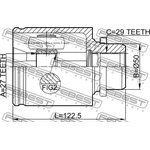 0211-Z51RH, Шрус внутренний правый 27x50x29