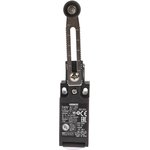 D4N412G, Limit Switch, Adjustable Roller Lever, 1NC + 1NO, 2 Snap-Action Contacts