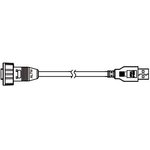 UA30FL-NAML-SB002, USB Cables / IEEE 1394 Cables F CN M PN TO PLG SRW USB A-USB A