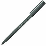 Ручка-роллер Uni-Ball II Micro, ЧЕРНАЯ, корпус черный, узел 0,5 мм ...