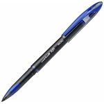 Ручка-роллер Uni-Ball "AIR Micro", СИНЯЯ, корпус черный, узел 0,5 мм ...