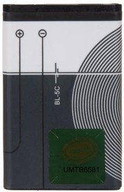(BL-5C) аккумулятор для Nokia 6600, 1100, 1110, 1112, 1200, 1208, 1600, 1650, 2600 BL-5C (1200 mAh)