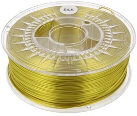 SILK 1,75 GOLD, Филамент: SILK; 1,75мм; золотистый; 225-245°C; 1кг