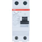 Выключатель дифференциального тока ABB УЗО 2п 40А 30мА FH202 2CSF202004R1400
