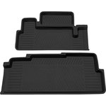 1039005700, коврик салонный! резиновый, черный, второй ряд сидений ...