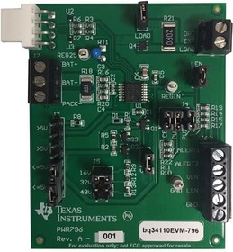 Фото 1/3 BQ34110EVM-796, Power Management IC Development Tools Evaluation Module