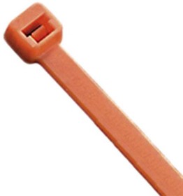 PLT5S-M3, Cable Ties Standard Locking Nylon 6/6 Orange 127mm 222N Bulk