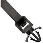 PLWP1M-D0, Cable Tie Mounts LOCKING WING PSH MNT MINATURE 1 BLACK