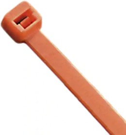 PLT13H-C3, Cable Ties Standard Locking Nylon 6/6 Orange 330mm 778N Bulk