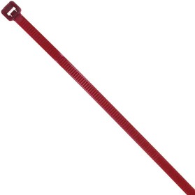 PLT4H-TL2, Pan-Ty® locking tie, light-heavy cross section, 14.5" (368mm) length, nylon 6.6, red.