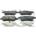 0301-ODIIIR, 0301-ODIIIR_колодки дисковые задние!\ Honda Odyssey 3.5 05-10