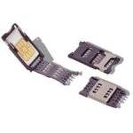 CCM033009LFTR102, Memory Card Connectors Conn Smart Card Hinged 6Pin Smd