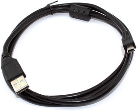 Фото 1/2 Кабель USB Type A на Mini USB прямой 1,5 м
