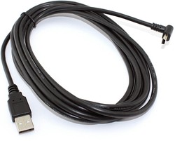 Фото 1/2 Кабель USB Type A на Mini USB угол вверх 3 м