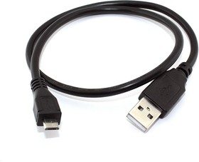 Фото 1/2 Кабель USB Type A на Micro USB прямой 0,5 м