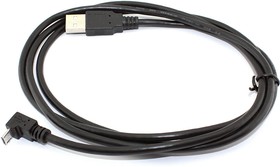 Фото 1/2 Кабель USB Type A на Micro USB угол вверх 1,5 м