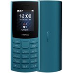 Мобильный телефон Nokia 105 (TA-1557 )DS EAC 0.048 голубой моноблок 2Sim 1.8" 120x160 Series 30+ GSM900/1800 GSM1900 FM