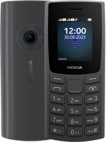 Фото 1/5 Мобильный телефон Nokia 110 (TA-1567) DS EAC 0.048 черный моноблок 2Sim 1.8" 240x320 Series 30+ 0.3Mpix GSM900/1800 Protect MP3 FM Micro SD