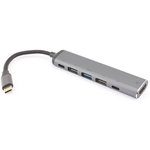 USB Хаб-C на HDMI, USB 3.1, Type C, USB 2.0 x2, PD