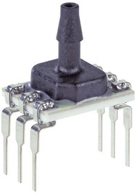 Фото 1/2 ABPDANT060MGAA5, Pressure Sensor - 0 bar to 0.06 bar Gage - Single Axial Barbed Port - 6-Pin - DIP Module - 5 VDC.