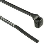 CBR2M-M0, Cable Ties, Cable Tie Nylon 6/6 Black 51mm 80N