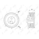 PB-1071, PB-1071 Натяжной ролик / ГРМ LYNXauto