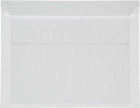 Фото 1/4 Конверт курьерский белый с карманом Bong 265х340 картон 280 гр 200шт 265340