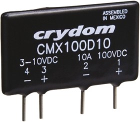Фото 1/3 CMXE200D3, Sensata Crydom Solid State Relay, 3 A Load, PCB Mount, 200 V dc Load, 28 V dc Control
