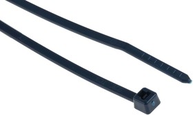 Фото 1/2 111-01664 MCTPP18R-PPMP+-BU, Cable Tie, 100mm x 2.5 mm, Blue Metal Detectable, Pk-100