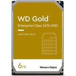 Жесткий диск WD Gold WD6003FRYZ, 6ТБ, HDD, SATA III, 3.5"