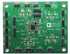 ADP5034RE-EVALZ, Power Management IC Development Tools Dual 3 MHz, 1200mA Buck Regulator with Two 300 mA LDOs