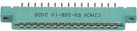 50-30B-10, Standard Card Edge Connectors CARD EDGE CONN DUAL ROW SCKT