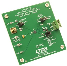DC2063A, Interface Development Tools 60V Fault Protected 3.3V or 5V 25kV ESD High Speed CAN FD Transceiver