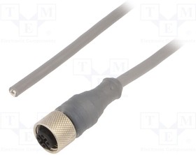 AR0400105 SL401, Соединительный кабель; M12; PIN: 4; прямой; 20м; вилка; 250ВAC; 2,5А