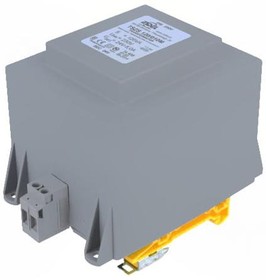 TSZS 120/010M, Трансформатор: залитый, 120ВА, 230ВAC, 24В, 5А, DIN, 1,8кг, IP00