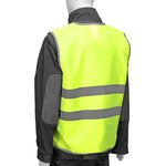 89516, Жилет сигнальный, желтый, размер XXL