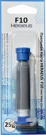 HERAEUS F10, Паста паяльная ,безотмывочная SN62 90M3 62Sn,32Pb,2Ag 25гр