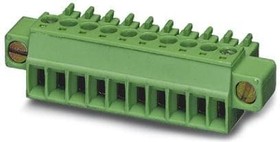 Фото 1/3 1827761, Pluggable Terminal Blocks 8 Pos 3.81mm pitch Plug 28-16 AWG Screw