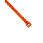 PLT2S-M53, Cable Ties Standard Locking Nylon 6.6 Orange 48mm 222N Bulk