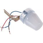 Датчик освещения, фотореле FR-02, настенный, 10А, 5-50Лк, IP44, белый, 25871 25871 1