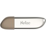 Флеш-диск 16 GB NETAC U352, USB 2.0, металлический корпус, серебристый ...