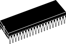 TC7107ACPL, ADC, 40-Pin PDIP