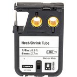 1868809, Black on White Label Printer Tape, 2.9 m Length, 6 mm Width