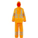 Влагозащитный костюм повышенной видимости, оранжевый, 2XL KP1HV