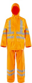 Влагозащитный костюм повышенной видимости, оранжевый, 2XL KP1HV