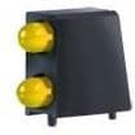 WP7104ALUP/2YD-0L, LED Circuit Board Indicators Yellow Diffused 588nm 15mcd