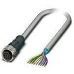 1095800, Sensor Cables / Actuator Cables SAC8P10,0680/M12FS FDN