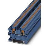 1078962, PTV Series Blue Feed Through Terminal Block, 0.14 2.5mm², Single-Level ...
